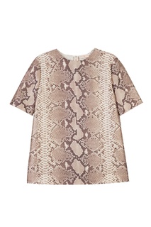 Топ из шелка и шерсти Tory Burch