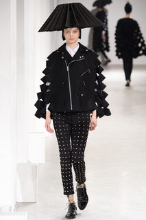 Шерстяной кейп Junya Watanabe