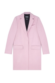 Шерстяное пальто Msgm