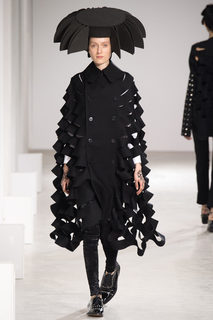 Шерстяной кейп Junya Watanabe