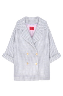 Двубортное шерстяное пальто Izba Rouge