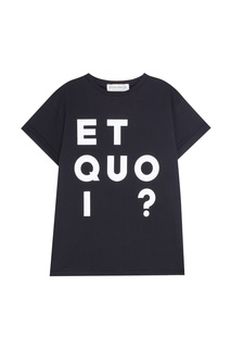 Хлопковая футболка Être Cécile
