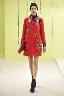 Шерстяное пальто The Marc Jacobs