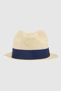 Соломенная шляпа с синей лентой Urbano Natural Knots Artesano