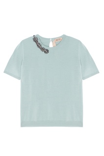 Шерстяной джемпер No21