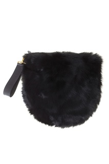 Сумка из меха и кожи Simone Rocha