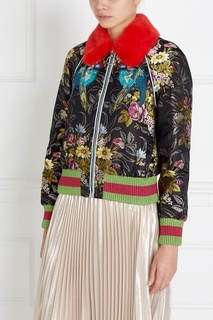 Бомбер с мехом Gucci