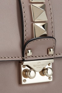 Кожаная сумка Lock Valentino