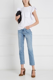 Однотонная футболка Msgm