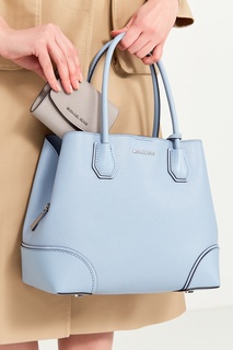 Серый складной кошелек Money Pieces Michael Kors