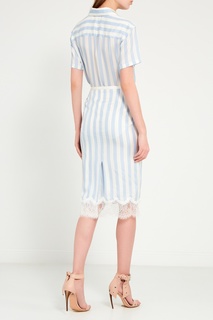 Юбка с кружевной отделкой Rochas