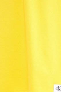 Желтое платье-поло из хлопка Calvin Klein