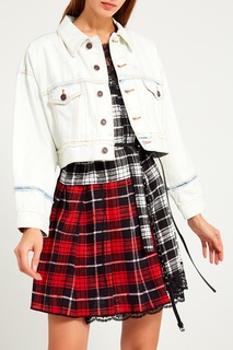 Куртка из выбеленного денима The Marc Jacobs