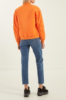 Оранжевая куртка Calvin Klein
