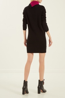 Шерстяное платье с контрастной отделкой The Marc Jacobs