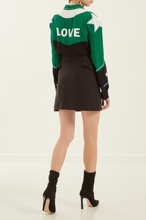 Рубашка с вышивкой и заклепками Maje