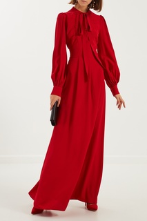 Красное платье макси No21