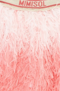 Юбка с фактурной отделкой Mi Mi Sol