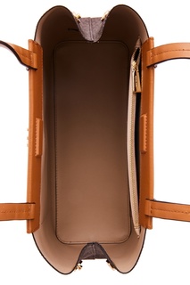 Текстильная сумка с монограммами Meredith Michael Kors