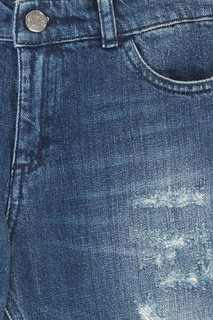 Голубые потертые джинсы Dolce&Gabbana Children