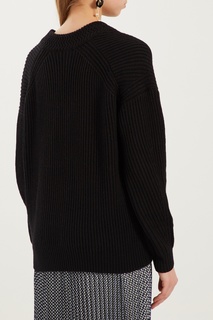 Черный пуловер Maje