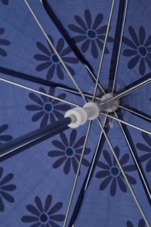 Синий зонт с ромашками Hatley