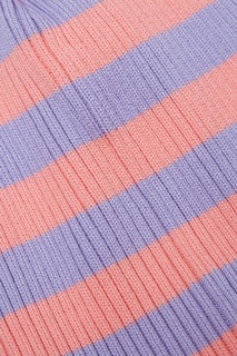 Контрастная хлопковая шапка The Marc Jacobs