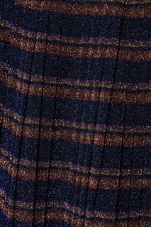 Плиссированная юбка в полоску Little Marc Jacobs