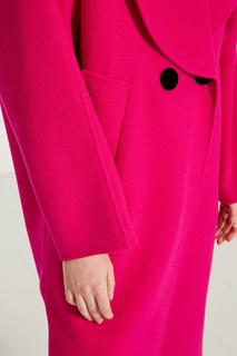 Розовое шерстяное пальто The Marc Jacobs