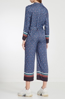 Комбинезон с абстрактным принтом Maje