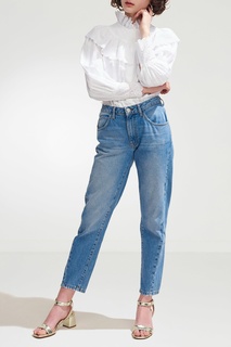 Голубые джинсы с потертостями Claudie Pierlot