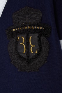 Синий кардиган с аппликацией Billionaire Boys Club