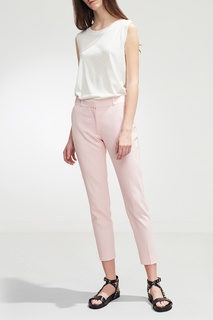 Укороченные брюки розового цвета Claudie Pierlot