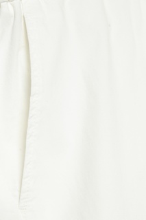 Белые шорты с эластичным поясом Barena