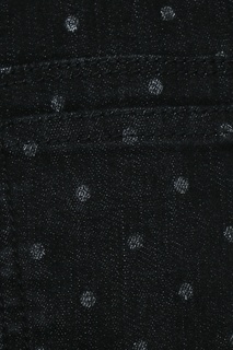 Черные джинсы с блестками Il Gufo