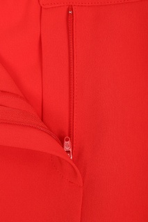 Красные укороченные брюки со стрелками Marina Rinaldi