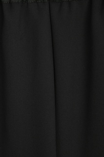Черные трикотажные брюки с эластичным поясом Marina Rinaldi