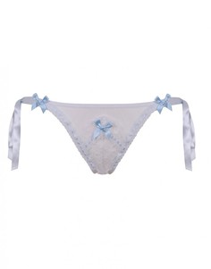 Белые трусы tie-side с кружевом Laia Agent Provocateur