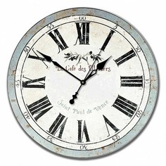 Настенные часы (33x33x4 см) Оливия 02-007 Династия