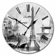 Настенные часы (33x33x4 см) Париж 2 02-010 Династия