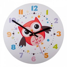 Настенные часы (30 см) Детские KD-040-113 Дубравия
