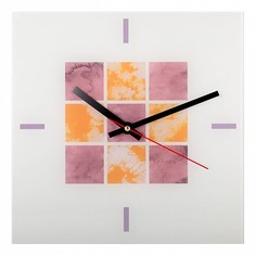 Настенные часы (30x30 см) Абстракция KD-038-003 Дубравия