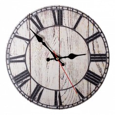 Настенные часы (30x30 см) Деревянные доски KD-040-103 Дубравия