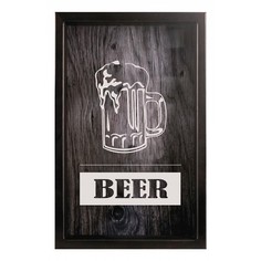 Копилка для пивных крышек BEER 29x45 Венге KD-023-140 Дубравия