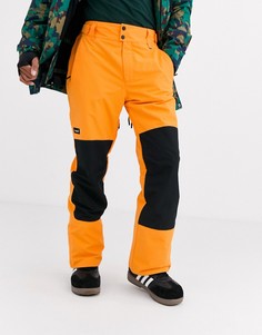 Оранжевые горнолыжные брюки Planks-Желтый