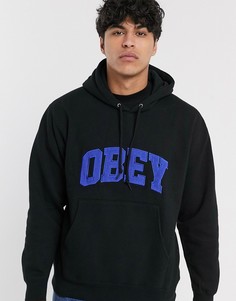 Худи черного цвета Obey-Черный