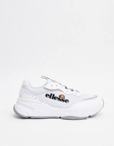 Кроссовки на массивной подошве с логотипом ellesse Massello-Белый