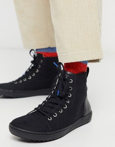 Походные ботинки на шнуровке Birkenstock-Черный