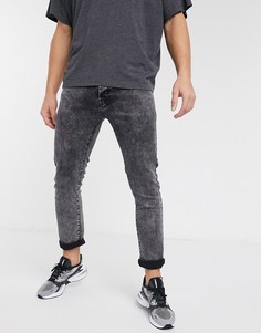 Черные узкие джинсы APT-Черный