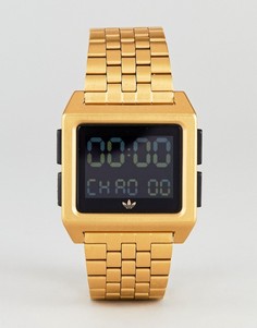 Золотистые цифровые часы adidas Z01 Archive-Золотой